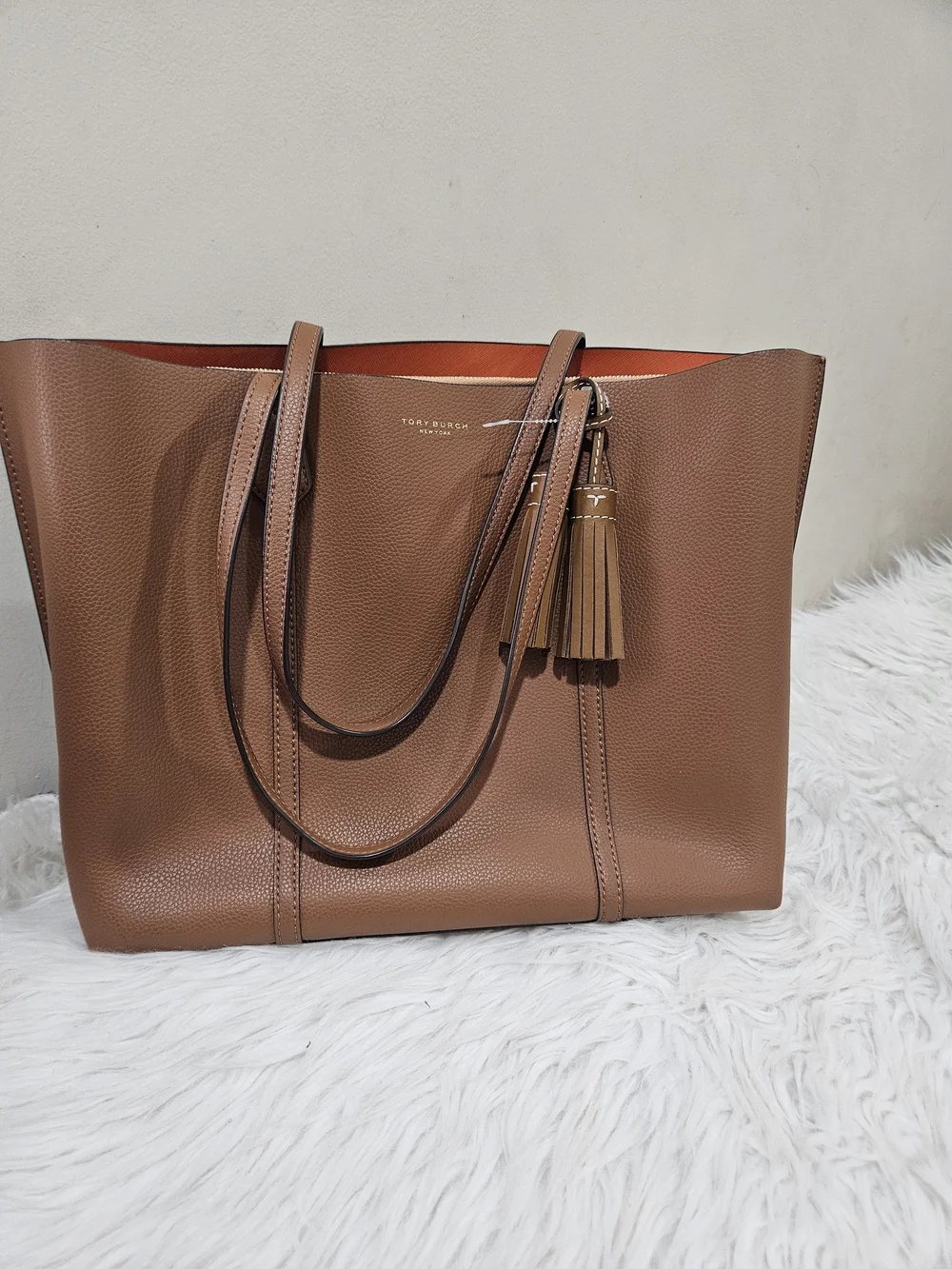 Tory Burch brown leather
